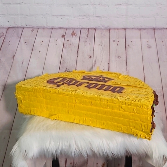 Corona Extra Taco Pinata Store Display Large Party Bar Man Cave Rare 24"x12"x6" - Picture 12 of 17